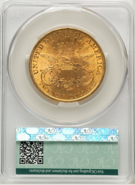 1897 $20 62 CACG
