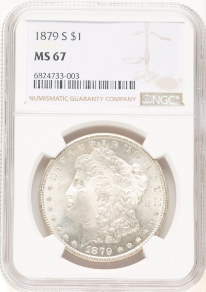 1879-S S$1 67 NGC