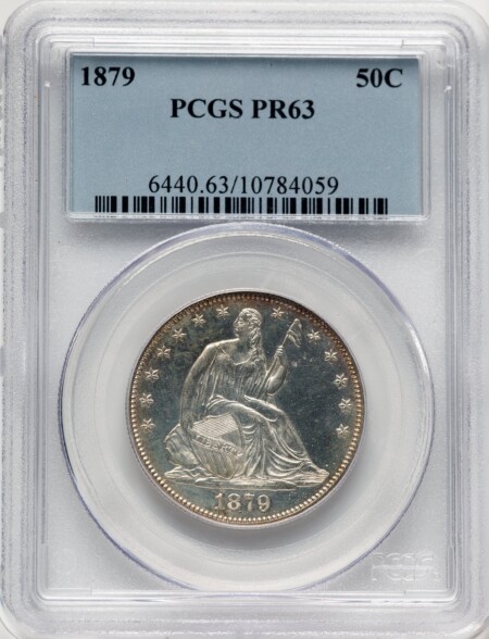 1879 50C 63 PCGS