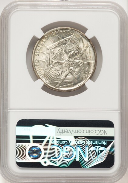 1936 50C Robinson, MS Brown Label 67 NGC