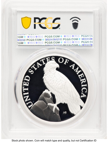 2023-P Silver American Liberty High Relief Medal AR Flag 70 PCGS