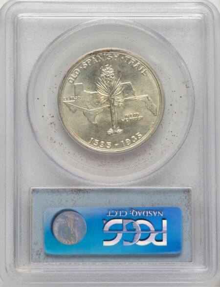 1935 50C Spanish Trail, MS 66 PCGS