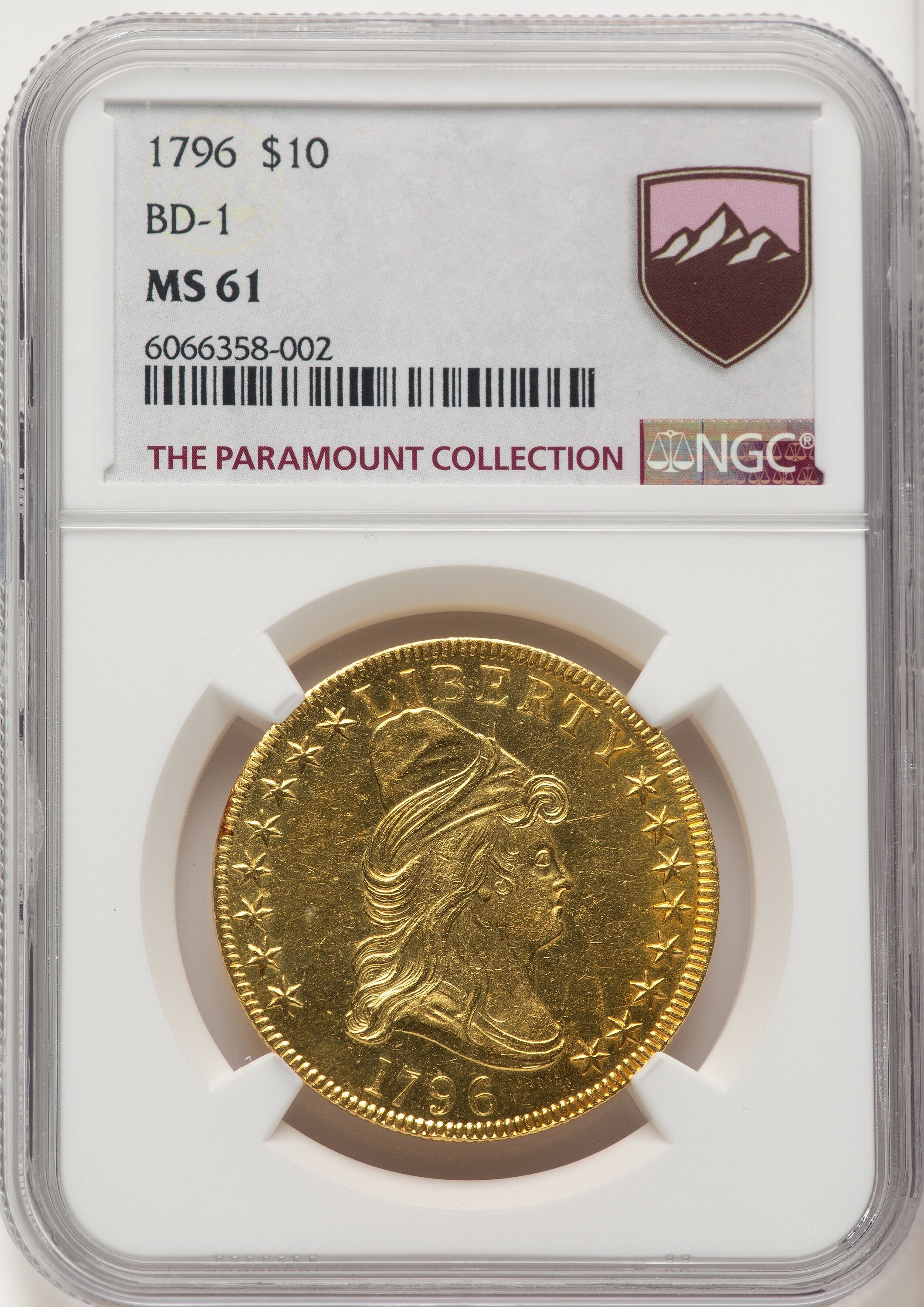 1796 $10 61 NGC