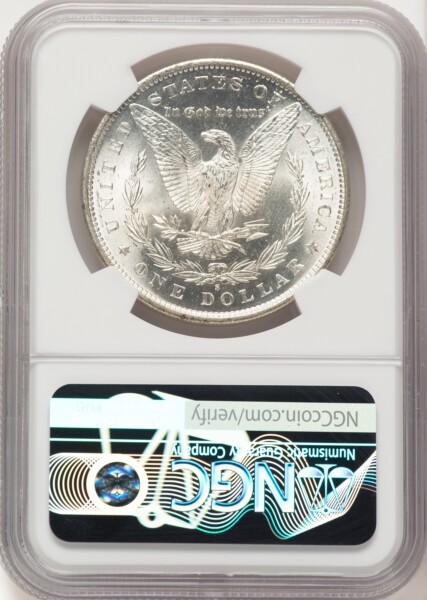 1890-S S$1 NGC Plus 66 NGC