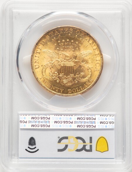 1890 $20 PCGS Secure 62 PCGS