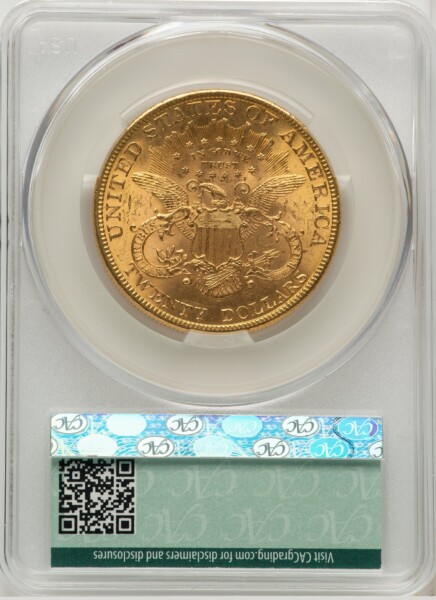 1897 $20 62 CACG