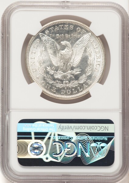 1881-S S$1 NGC Plus 67 NGC