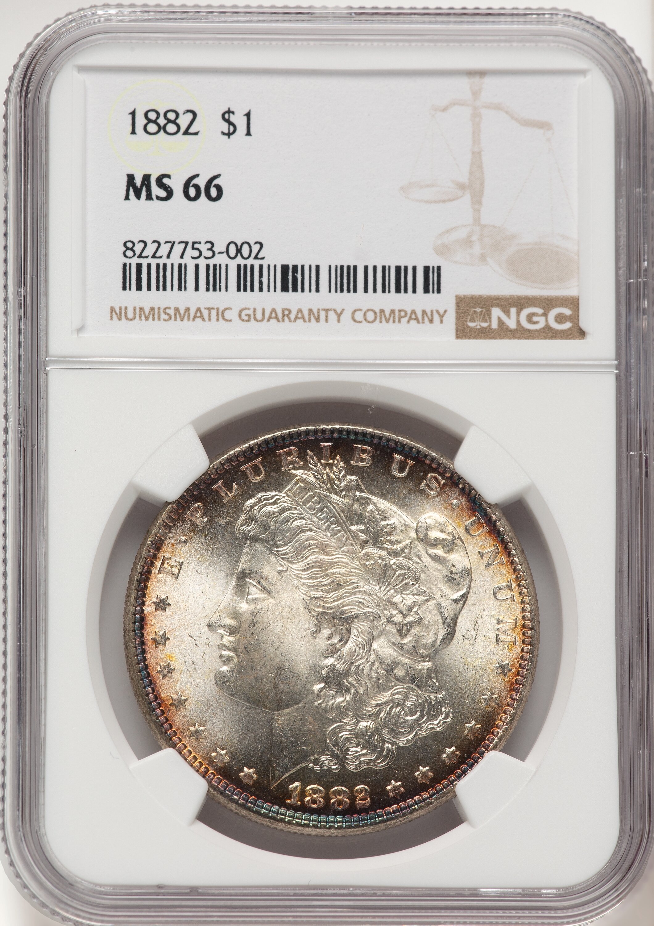 1882 S$1 66 NGC