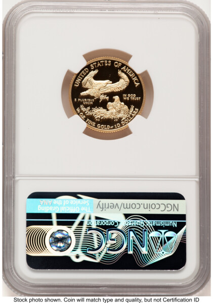 2018-W Proof Gold Eagle 1/4 oz Saint Gaudens Label 70 NGC