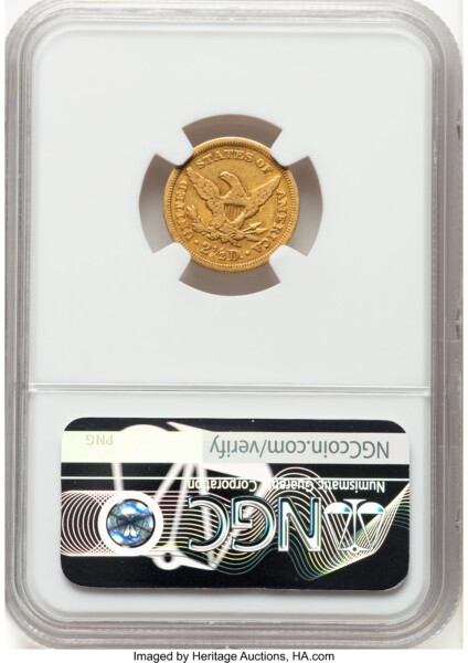 1853 $2 1/2 45 NGC