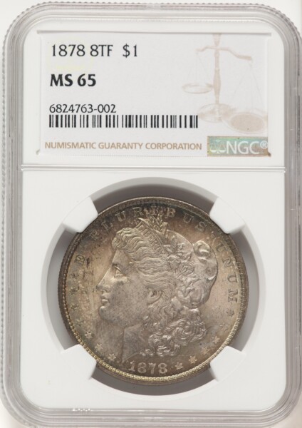1878 8TF S$1 65 NGC