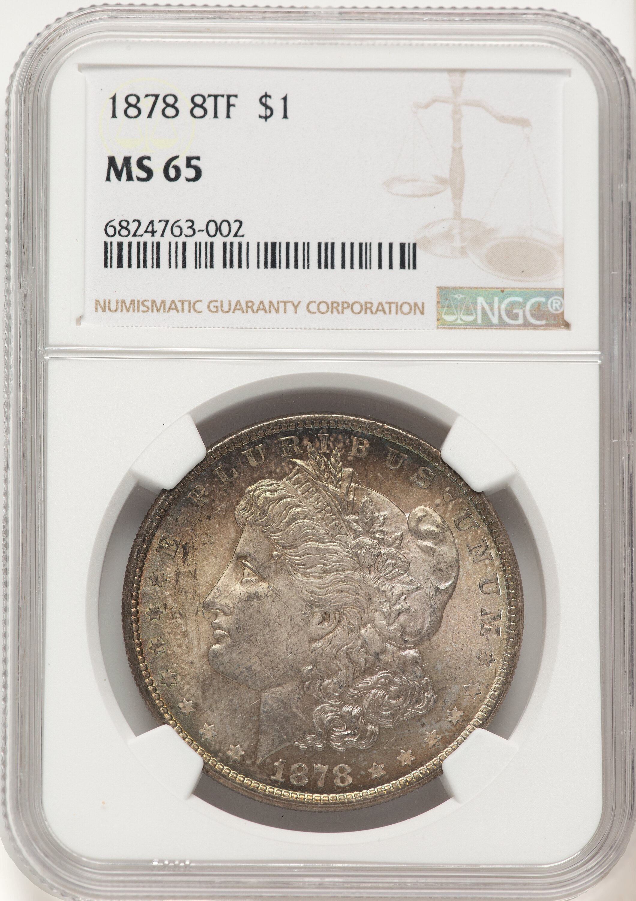 1878 8TF S$1 65 NGC