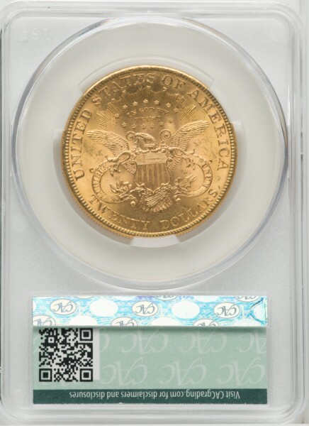 1897 $20 62 CACG