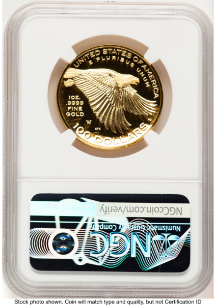 2017-W G$100 American Liberty High Relief, DC Red Book 70 NGC