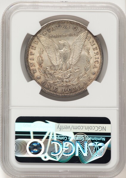 1897-O S$1 Brown Label 62 NGC