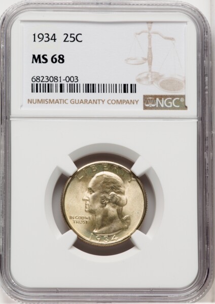 1934 25C 68 NGC
