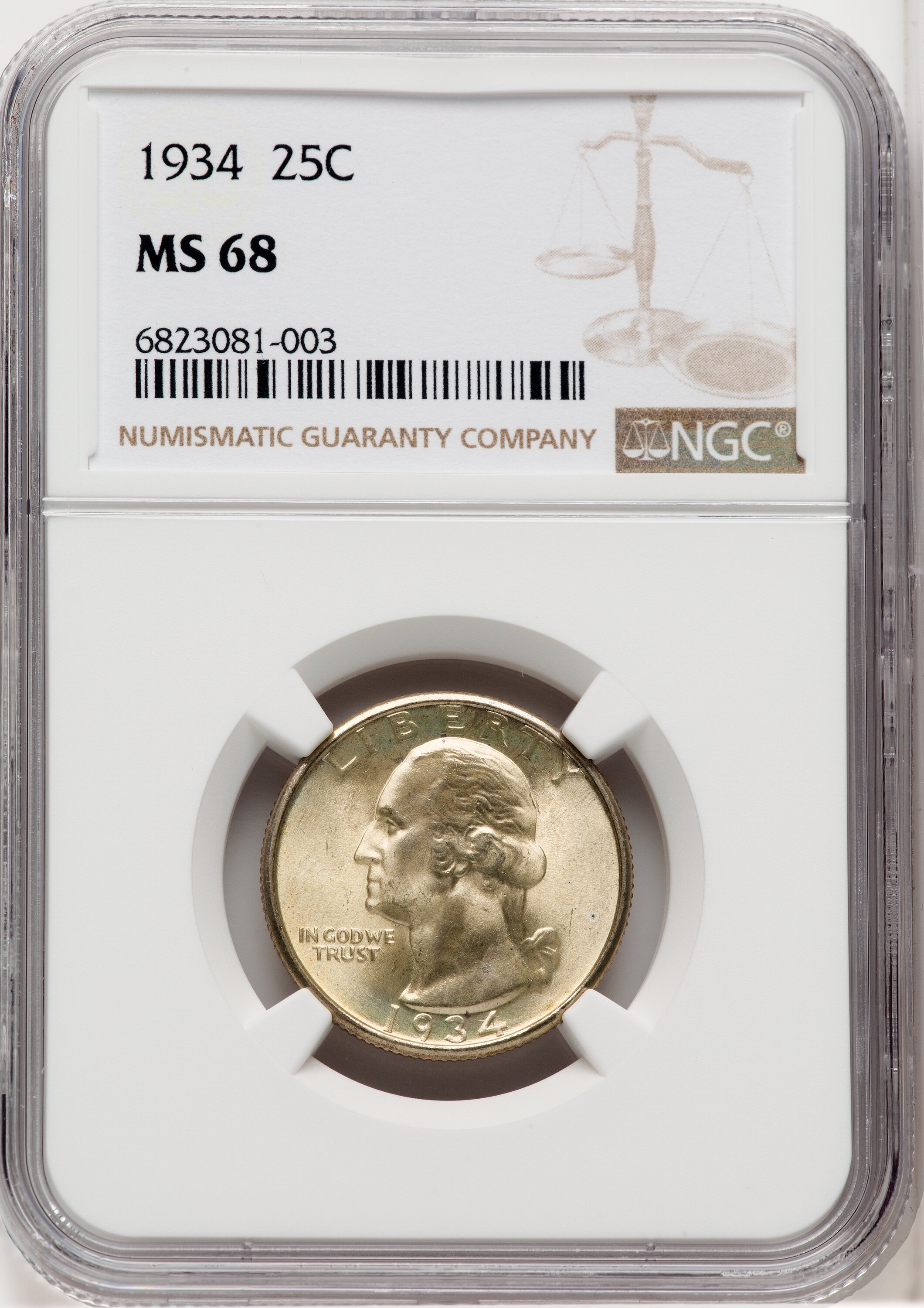 1934 25C 68 NGC
