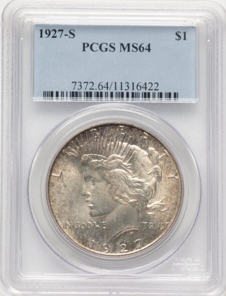 1927-S S$1 64 PCGS