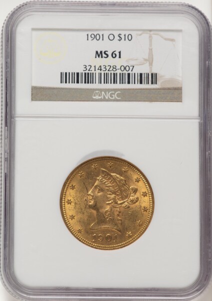 1901-O $10 61 NGC
