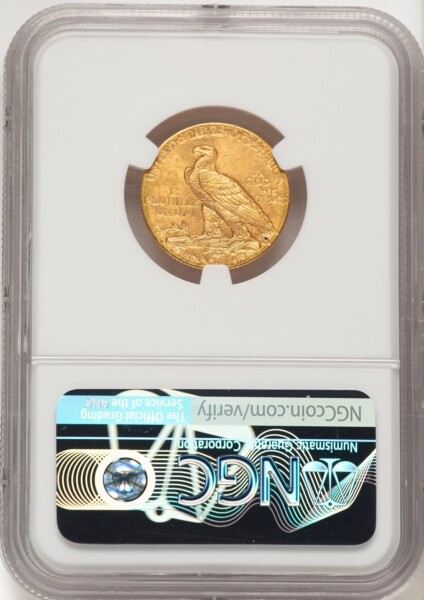 1909-D $5 NGC Plus 65 NGC