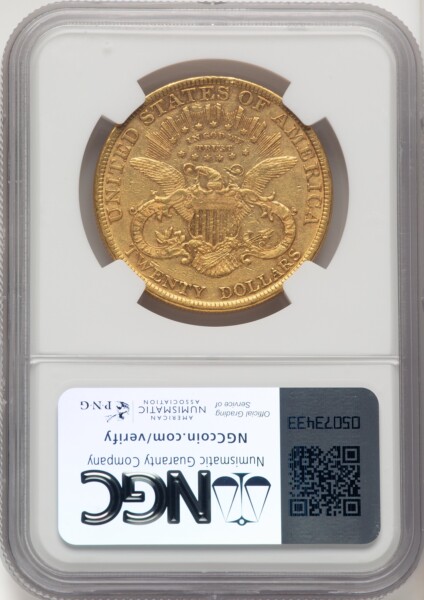 1891 $20 45 NGC