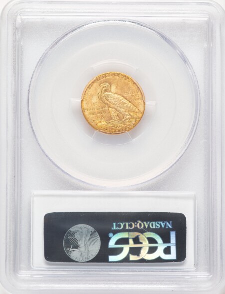 1915 $2 1/2 Blue Gradient 64 PCGS
