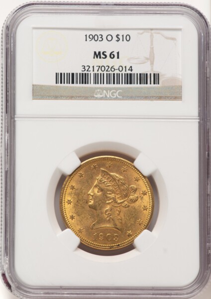 1903-O $10 61 NGC