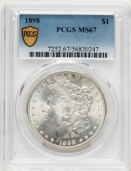 1898 S$1 PCGS Secure 67 PCGS
