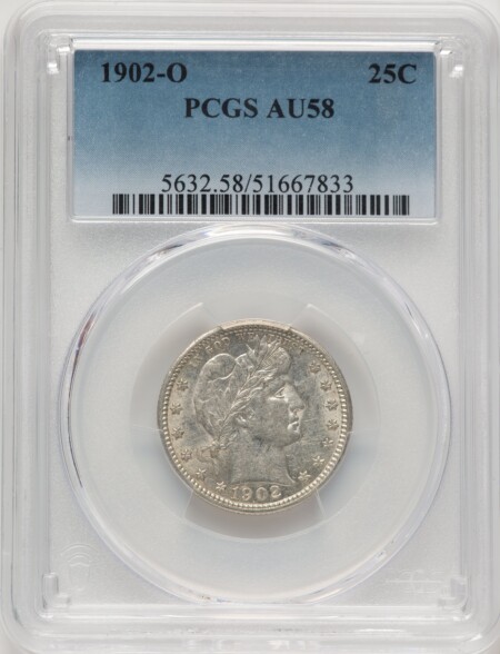 1902-O 25C 58 PCGS