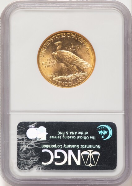 1910-D $10 65 NGC