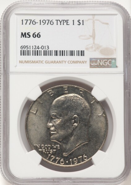 1976 $1 T1 66 NGC