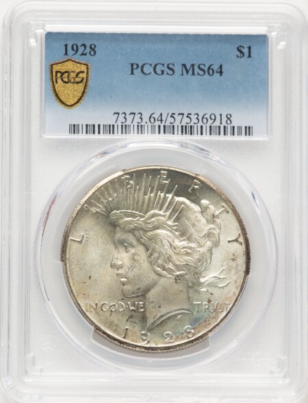 1928 S$1 PCGS Secure 64 PCGS