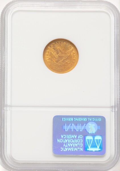 1868-S $2 1/2 58 NGC