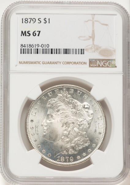 1879-S S$1 67 NGC