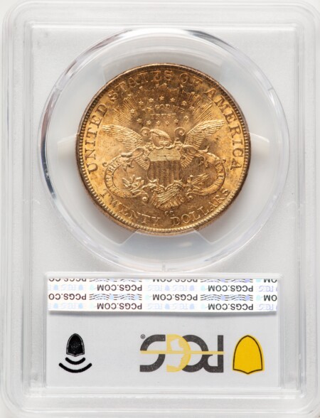 1893-CC $20 PCGS Secure 62 PCGS