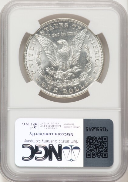 1886 S$1 67 NGC