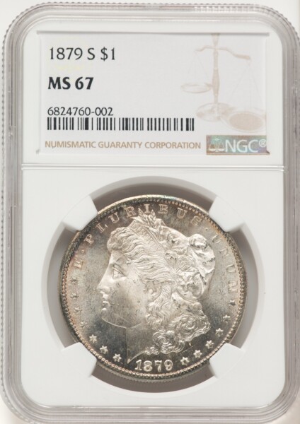 1879-S S$1 67 NGC