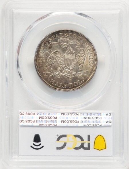 1873 50C Arrows, MS PCGS Secure 65 PCGS