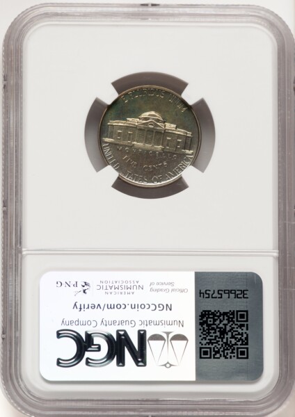 1939 5C Reverse of 1940, PR 68 NGC
