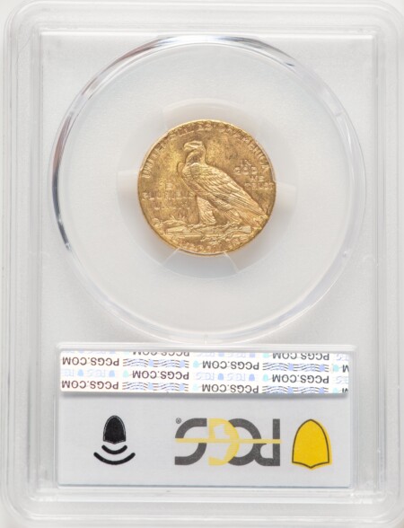 1915-S $5 CAC PCGS Secure 62 PCGS