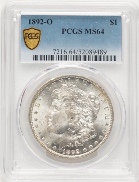 1892-O S$1 PCGS Secure 64 PCGS