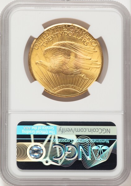 1928 $20 NGC Plus 66 NGC