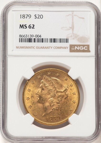1879 $20 62 NGC