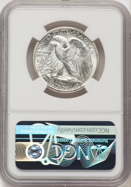 1941-D 50C, MS 67 NGC