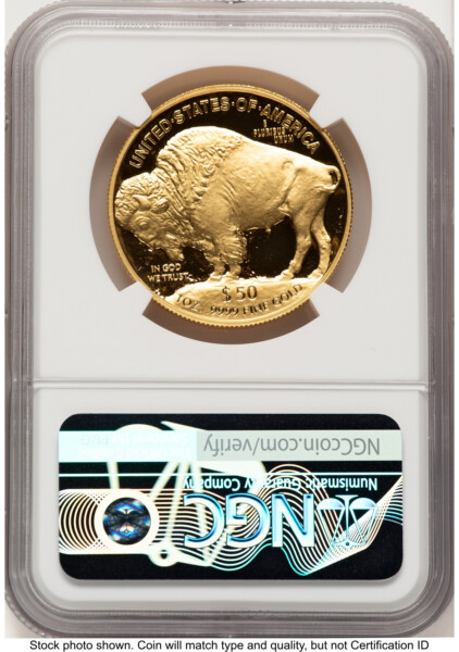2023-W Proof Gold Buffalo 1 oz Ed Moy 70 NGC