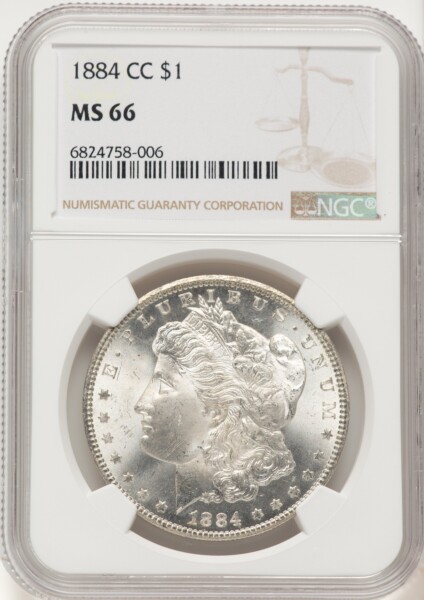 1884-CC S$1 66 NGC