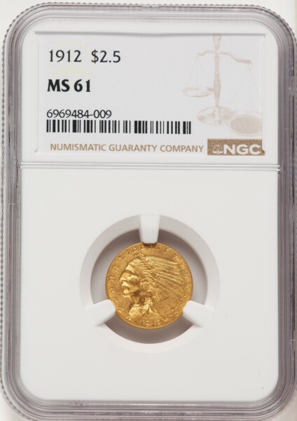 1912 $2 1/2 61 NGC