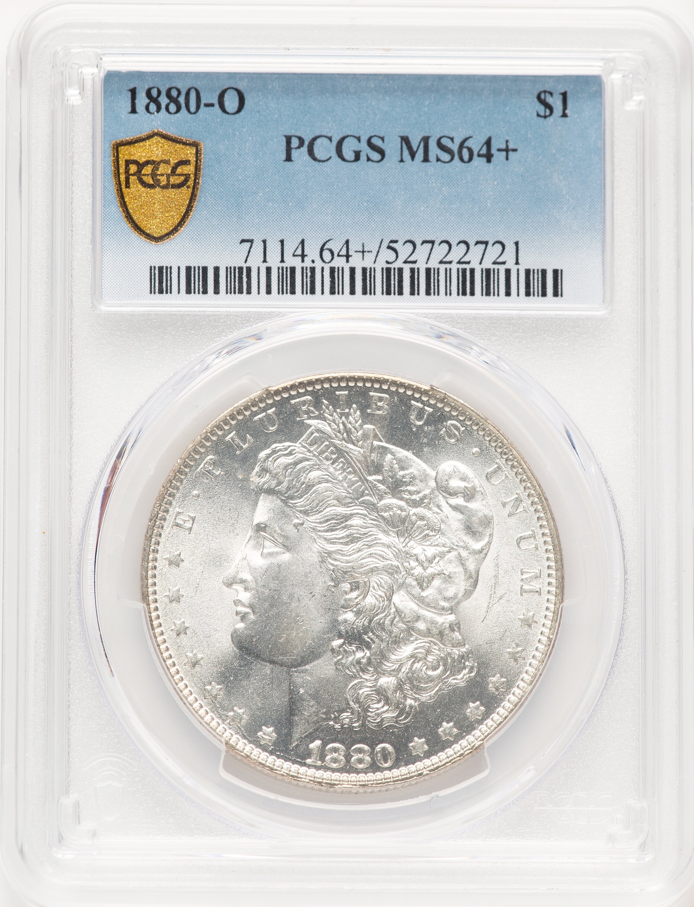 1880-O S$1 PCGS Secure PCGS Plus 64 PCGS