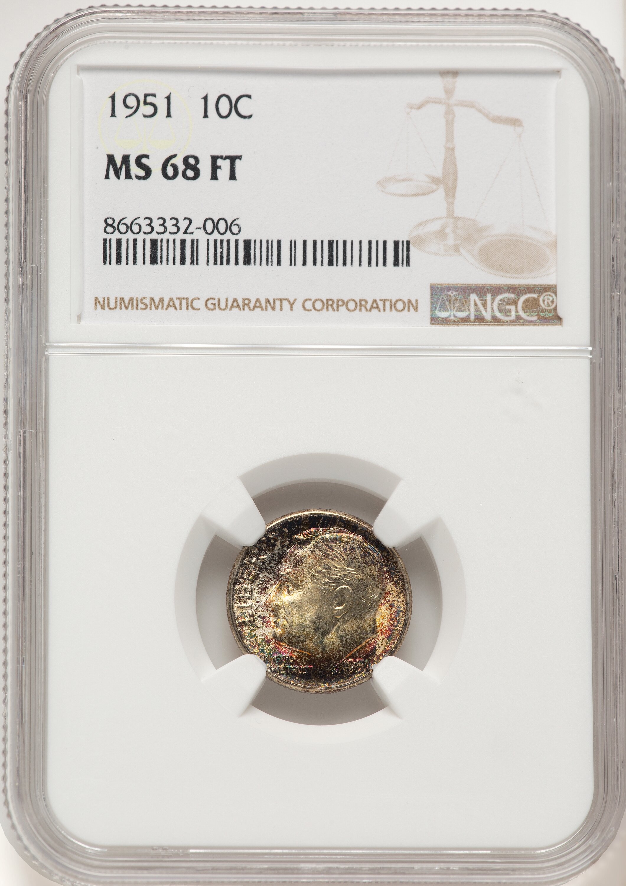 1951 10C, FB 68 NGC
