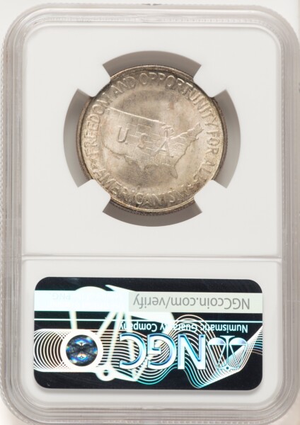 1953-S 50C Washington-Carver, MS 67 NGC